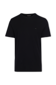 תמונה קידמית של Cotton Tee in Black