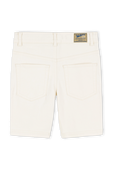 גילאי 6-12 מכנסי דנים לבנים PETIT BATEAU