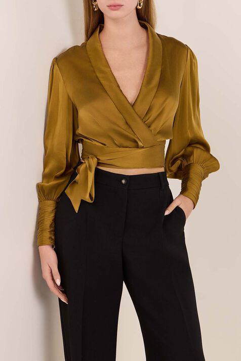 חולצת מעטפת ZIMMERMANN