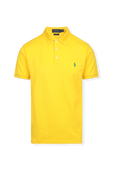 תמונה קידמית של Classic Slim Polo Shirt in Yellow