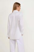 תמונת דוגמן אחורית של LuluLinen Relaxed Button-Up