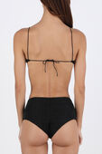 Lumiere High Two Piece Swimsuit in Black OSEREE