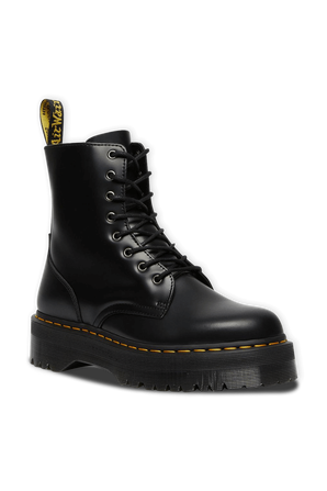 Jadon Black Polished Smooth Leather Boot DR.MARTENS