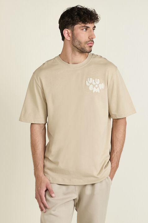 Heavyweight Cotton Jersey T-Shirt Embroider LULULEMON