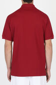 תמונת דוגמן אחורית של Lacoste Classic Fit Polo Shirt in Bordeaux