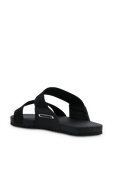 תמונה אחורית של DSQUARED Slide Sandals in Black