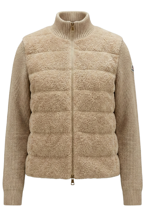 קרדיגן צמר בריפוד קל MONCLER