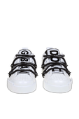 Portofino Lace Up Sneakers in White DOLCE & GABBANA