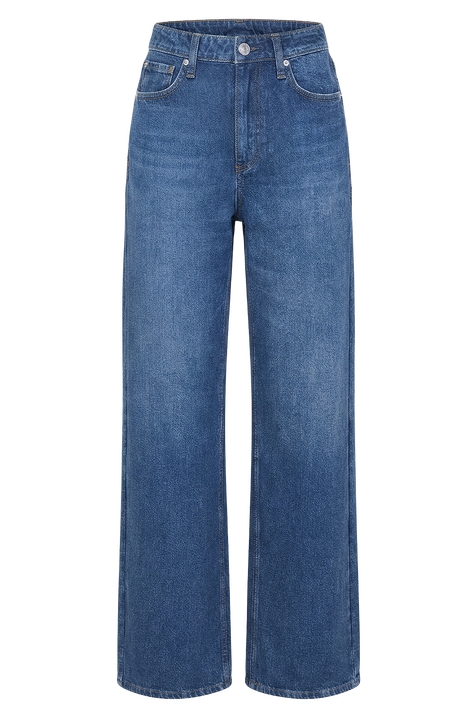 ג'ינס בגזרה רחבה