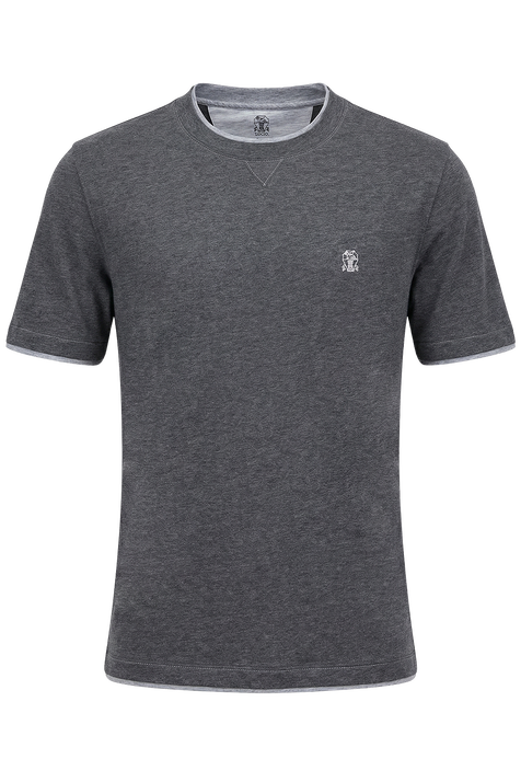 חולצת טי בגזרה ישרה