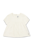 חולצה קצרה עם רקמת לוגו - גילאי 18-24 חודשים PETIT BATEAU