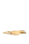 צמיד מתכת בצבע זהב image number null SAINT LAURENT