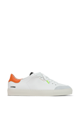 Clean 90 Triple Sneakers in White Orange and Neon AXEL ARIGATO