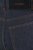 מכנסי ג'ינס בגזרה מתרחבת FERRAGAMO