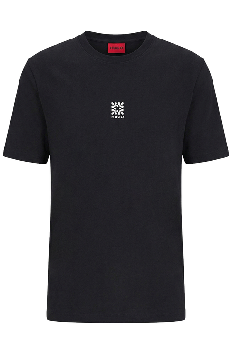 חולצת טי בגזרה ישרה HUGO