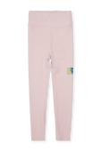 גילאי 6-16 מכנסי טייץ ארוכים בצבע ורוד FILA