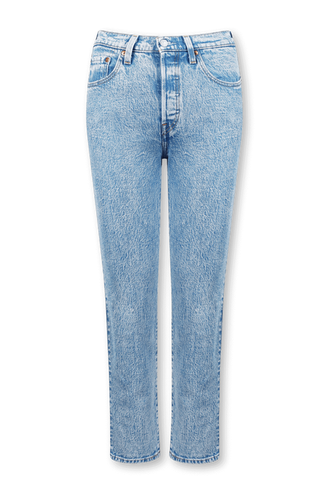 מכנסי ג'ינס 501 בגזרת קרופ LEVI`S