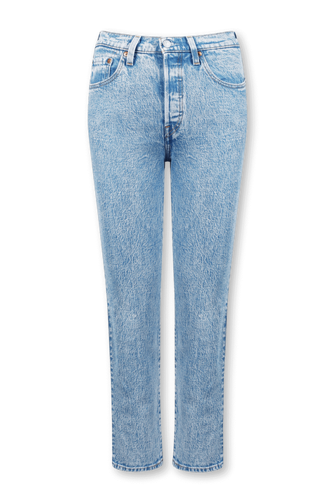 מכנסי ג'ינס 501 בגזרת קרופ LEVI`S