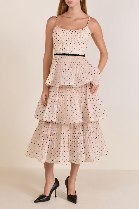 שמלת קומות מידי ZIMMERMANN