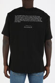 Kevin Print Tshirt in Black THROWBACK