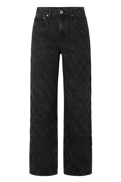 מכנסי ג'ינס בגזרה ישרה