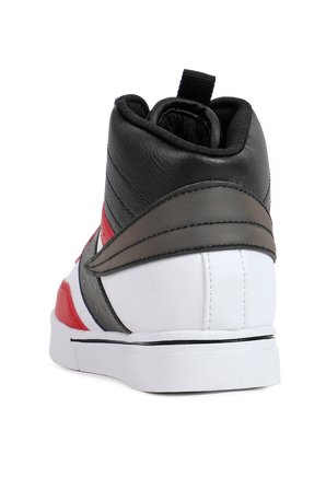 מידות 30-37 נעלי כדורסל בגווני שחור, אדום ולבן FILA