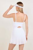 תמונת דוגמן אחורית של Ace Advantage Cutout Tennis Dress