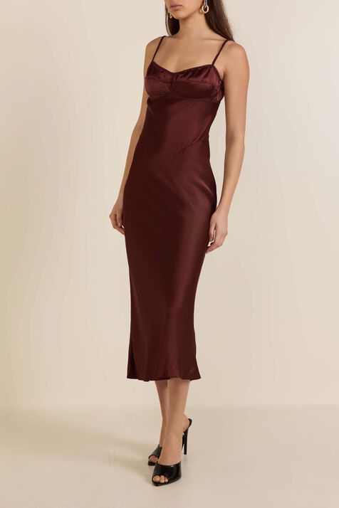 שמלת מידי ויסקוזה ANNA OCTOBER