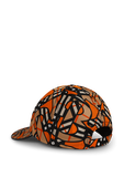 כובע בייסבול מונוגרמי בגימור ניילון איטלקי BURBERRY