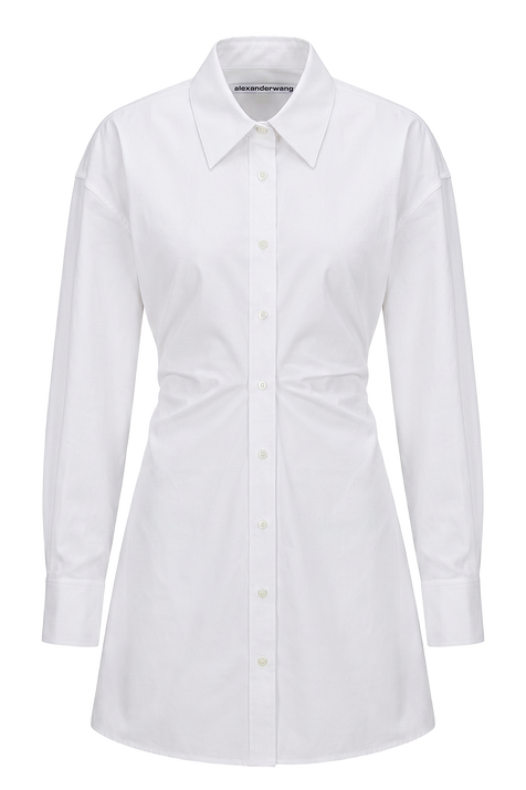 שמלת חולצה מכופתרת ALEXANDER WANG