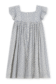 שמלת מידי פרחונית - גילאי 6-12 שנים PETIT BATEAU