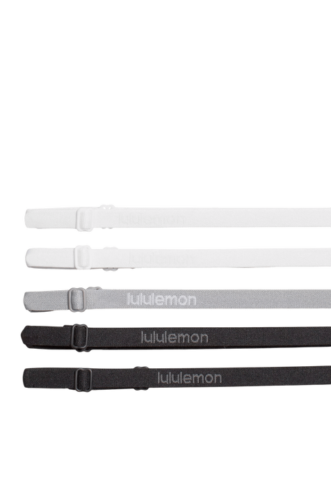 Women's Skinny Adjustable Headbands 5 Pack LULULEMON