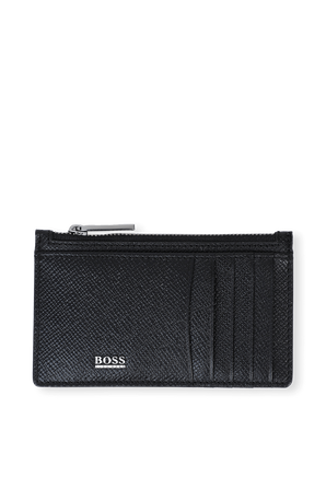 Card Holder in Black BOSS