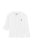 חולצת טי עם שרוולים ארוכים - גילאי 6-14 שנים PETIT BATEAU