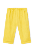 גילאי 18-36 חודשים מכנסיים צהובים PETIT BATEAU