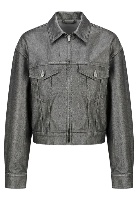 ז'קט ג'ינס קרופ CALVIN KLEIN