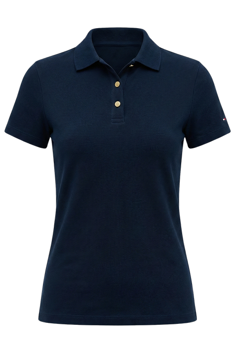 חולצת פולו בגזרת סלים TOMMY HILFIGER