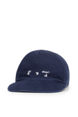 כובע בייסבול עם רקמת לוגו OFF WHITE