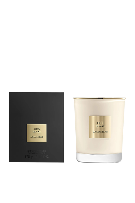 Armani Prive Oud Royal Scented Candle 175g ARMANI BEAUTY