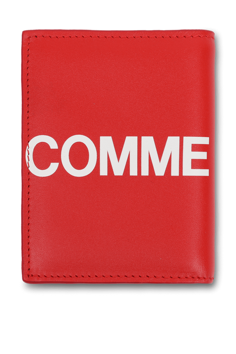 ארנק מעור עם לוגו COMME des GARCONS