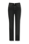 מכנסי ג'ינס 501 כהים עם אמרות פרומות LEVI`S