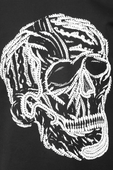תמונה אחורית של Skull T-Shirt in Black and White