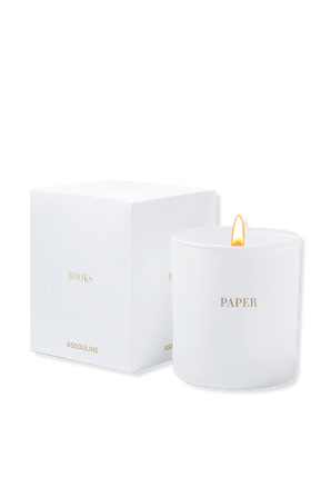 Paper Library Candle ASSOULINE