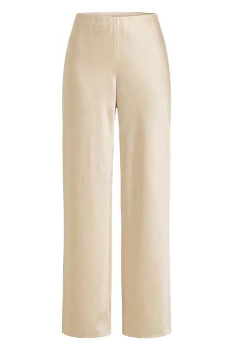 מכנסי סאטן בגזרה גבוהה VINCE