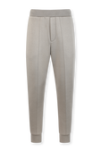 מכנסי טרנינג ארוכים עם קפל קדמי בגוון אפור BERLUTI