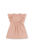 שמלת קצרה עם שרוולי מלמלה קצרים - גילאי 6-8 LOUIS LOUISE