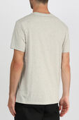 חולצת טי אפורה עם לוגו רקום POLO RALPH LAUREN
