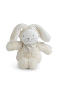 בובת ארנב לבן בגימור פרוותי PETIT BATEAU