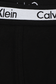 גילאי 8-16 מארז שני זוגות תחתונים בגווני אפור ושחור CALVIN KLEIN