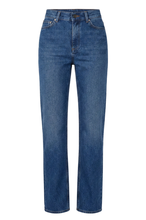 מכנסי ג'ינס בגזרה ישרה